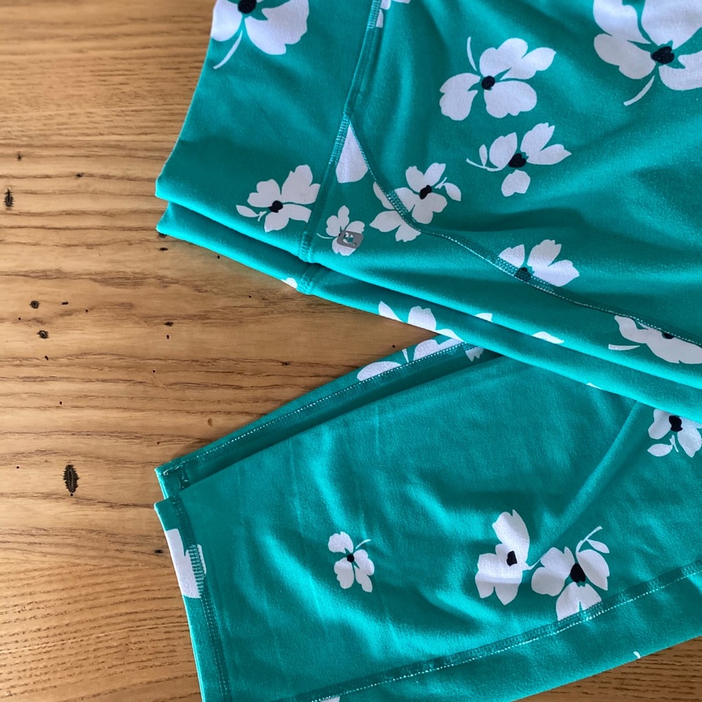 Fabletics Highwasted Print Powerhold Leggings